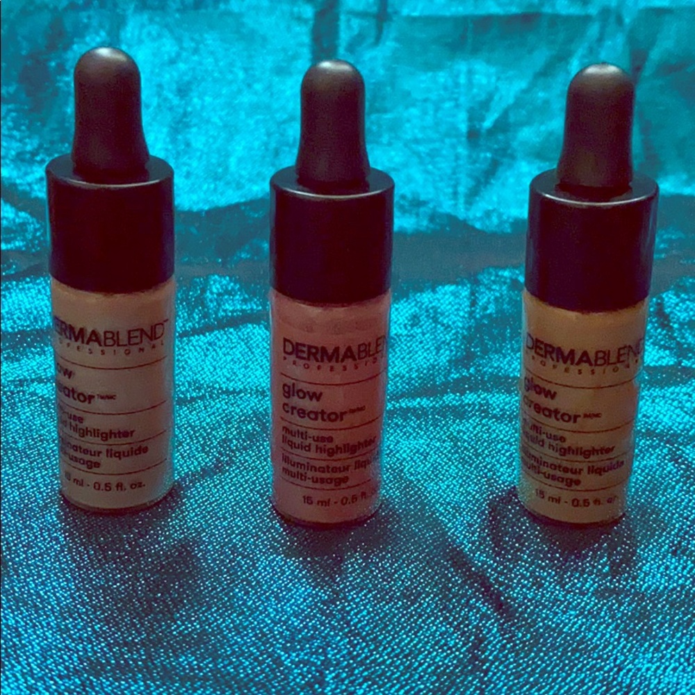 Dermablend professional glow creator drops.